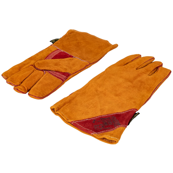 Краги (перчатки) 2Hands Siberia, спилок КРС_хлопок, лен, швы Kevlar (RL4T12-11ru)(1)