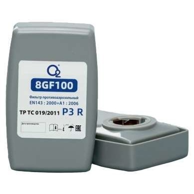 Фильтр противоаэрозольный О2 8GF100 Р3