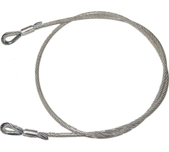 Петля крепежная ПК-1 (трос, с петлями, без карабина) L 1,7м