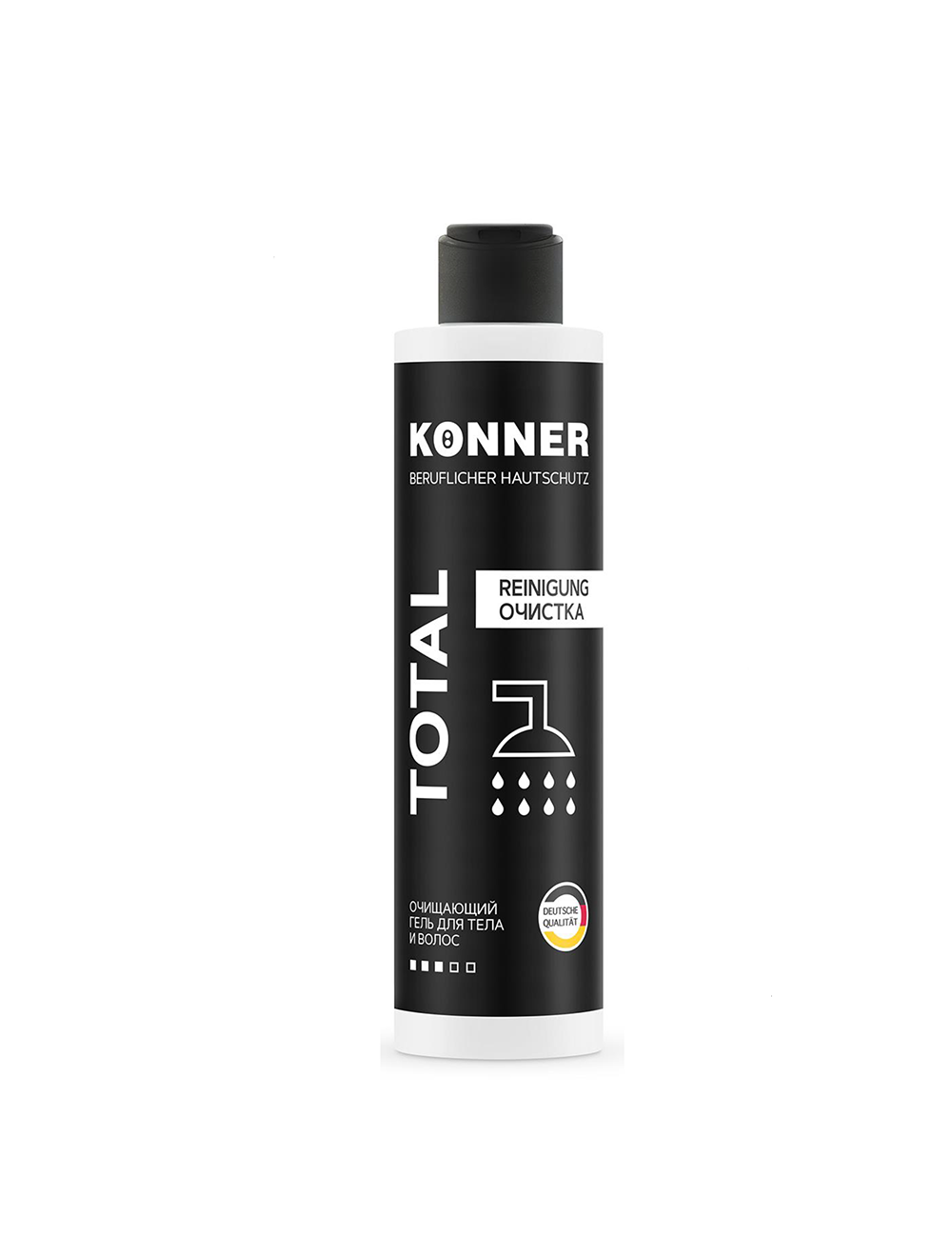 KÖNNER TOTAL Гель очищающий от легких загрязнений для тела и волос 