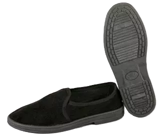 Тапочки закрытые (вельвет ПВХ), женские