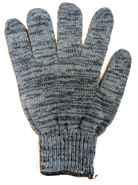 Перчатки рабочие полушерстяные двухслойные 10 класс вязки (2-ой оверлок)(1)