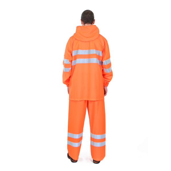 Костюм сигнальный мужской (куртка, брюки) модель НЕВА (NEVA) NF-04, оранжевый(1)