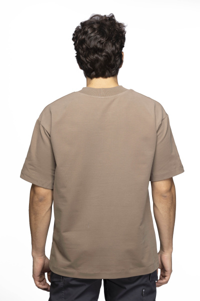 Футболка мужская HARLA, бежевая (3)
