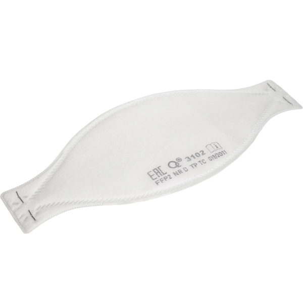 Респиратор-полумаска О2 3102 FFP2 NR D без клапана выдоха(2)