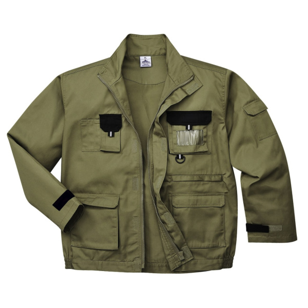 Куртка контрастная Тексо TX10, хаки
