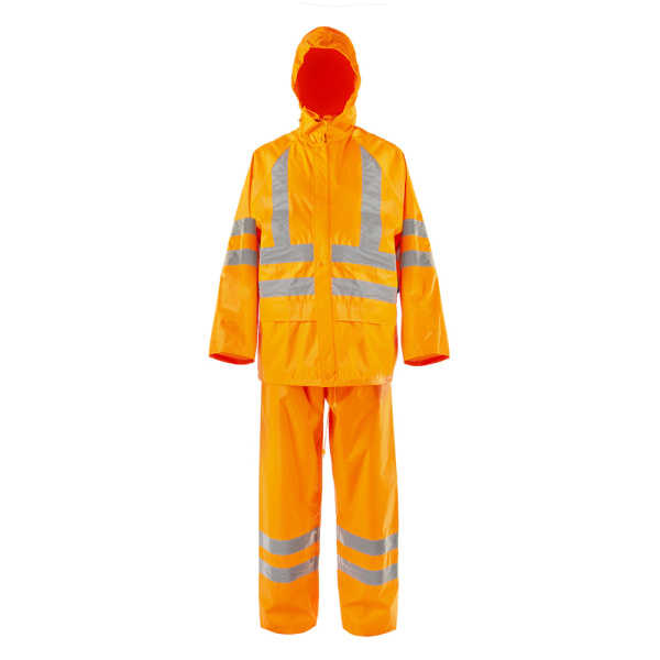 Костюм влагозащитный сигнальный 2Hands KP1HV, оранжевый