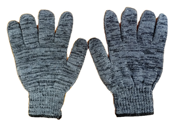 Перчатки рабочие полушерстяные двухслойные 10 класс вязки (2-ой оверлок)