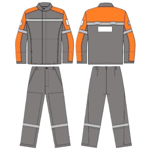Костюм сварщика (куртка, брюки ) тк. хб с СОП_1178М(4)
