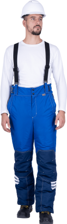 Брюки ЭДВАНС зимние, васильковые