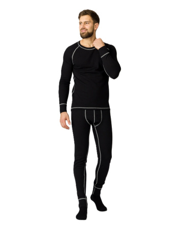 Термобелье Арктика (тк.Хлопок_Акрил_Шерсть,250), черный