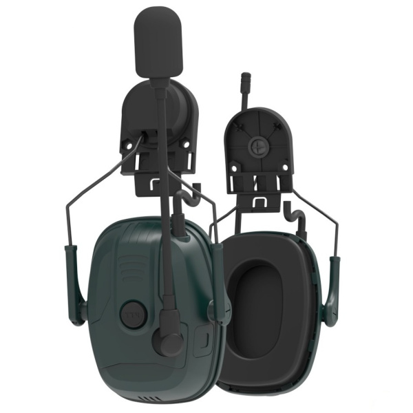 Наушники О2 Aircom 1021 c креплением на каску и встроенной рацией с Bluetooth(1)