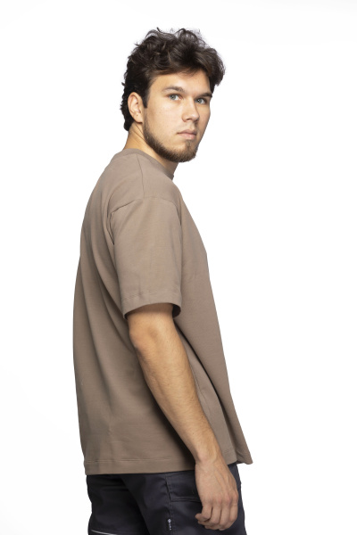 Футболка мужская HARLA, бежевая (4)