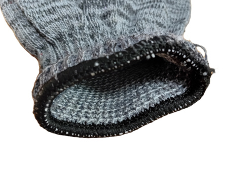 Перчатки рабочие полушерстяные двухслойные 10 класс вязки (2-ой оверлок)(4)