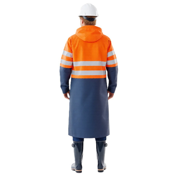 Плащ сигнальный мужской НЕВА (NEVA) NF-09, оранжевый(1)