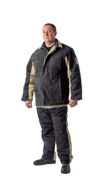 Костюм брезентовый со спилком 2,3 утепленный