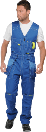 Полукомбинезон рабочий ТУРБО, васильковый