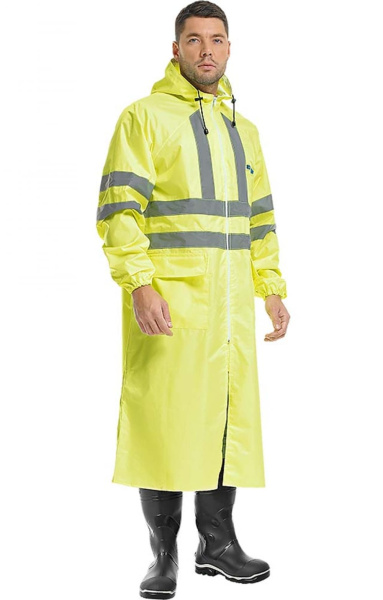Плащ влагозащитный EXTRA VISION WPL, лимонный