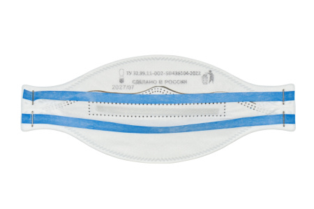 Полумаска О2 фильтрующая с клапаном для выдоха 3113 FFP3 NR D (1)