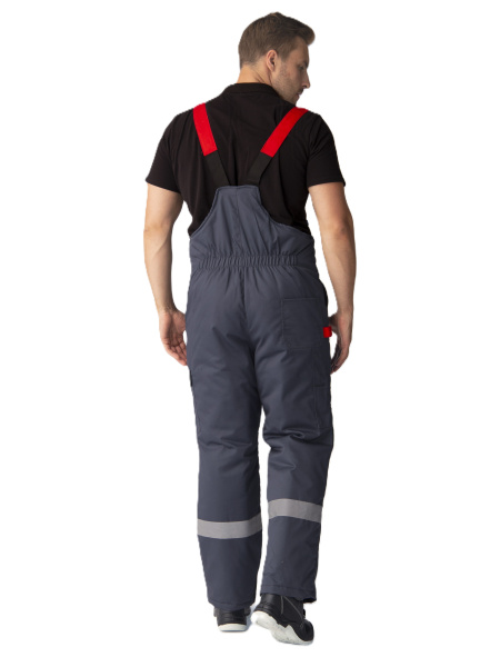 Костюм Фаворит-Мега  зимний, куртка дл., п_комб т.серый с черн. (3)