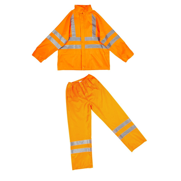 Костюм влагозащитный сигнальный 2Hands KP1HV, оранжевый (2)