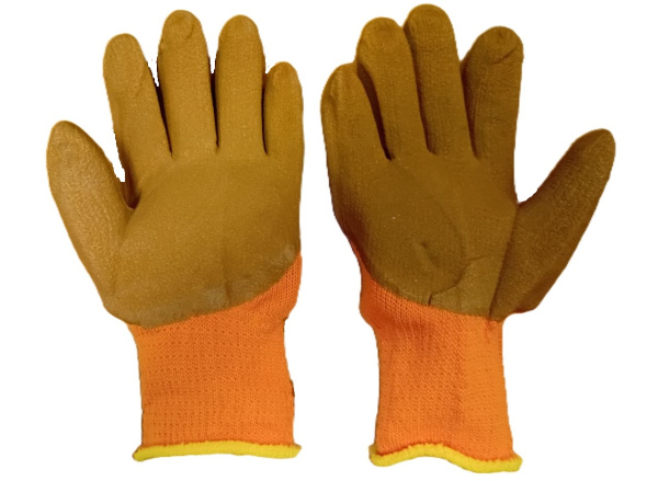 Перчатки «Утепленные» из полиэстера с покрытием из вспененного латекса Libry, артикул KPTOR10 (1)