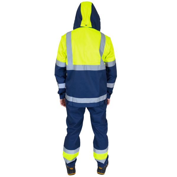 Костюм сигнальный мужской М.564 ИТР Синий_Лимон(3)
