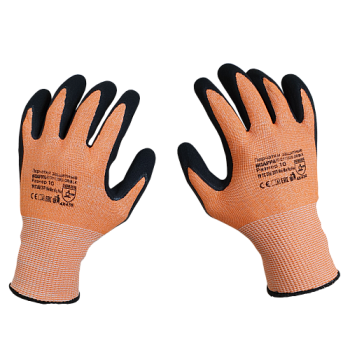 Перчатки для защиты от порезов SCAFFA DY1350S-OR/BLK