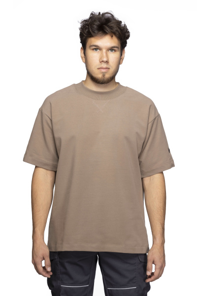 Футболка мужская HARLA, бежевая