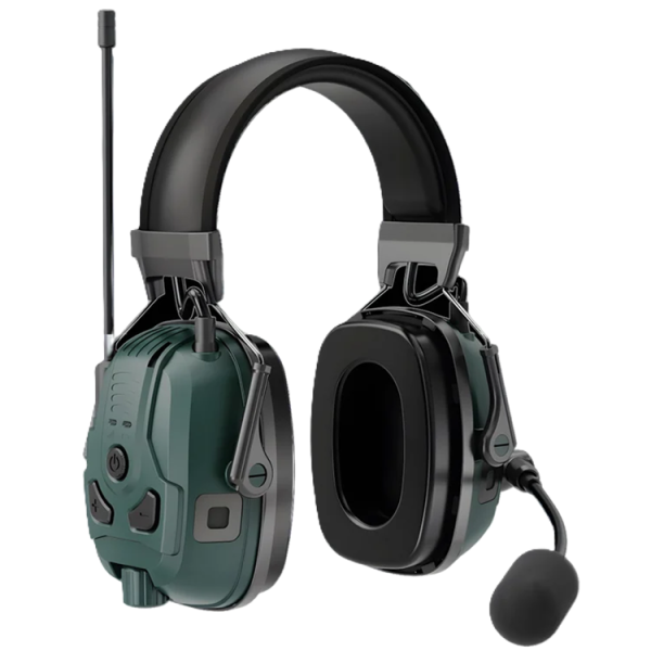 Наушники с рацией О2 Aircom 1000 cо стандартным огловьем