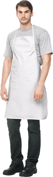 Фартук ПВХ белый