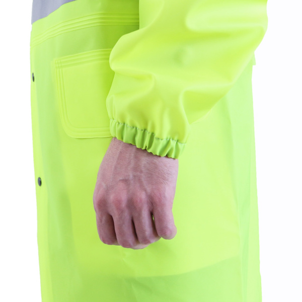 Костюм сигнальный мужской (куртка, брюки) модель НЕВА (NEVA) NF-10, лимонный(4)