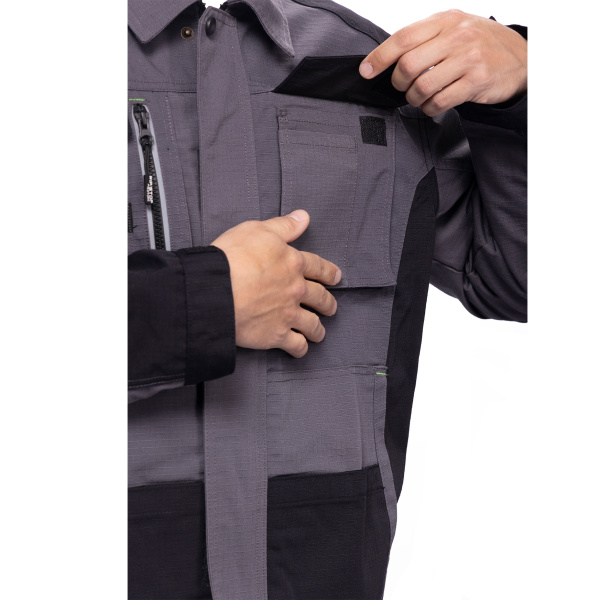 Куртка PROTONE RIPSTOP мужская, смес, лето, серый (3)