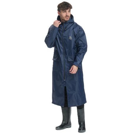 Плащ влагозащитный ТАЙФУН, темно-синий