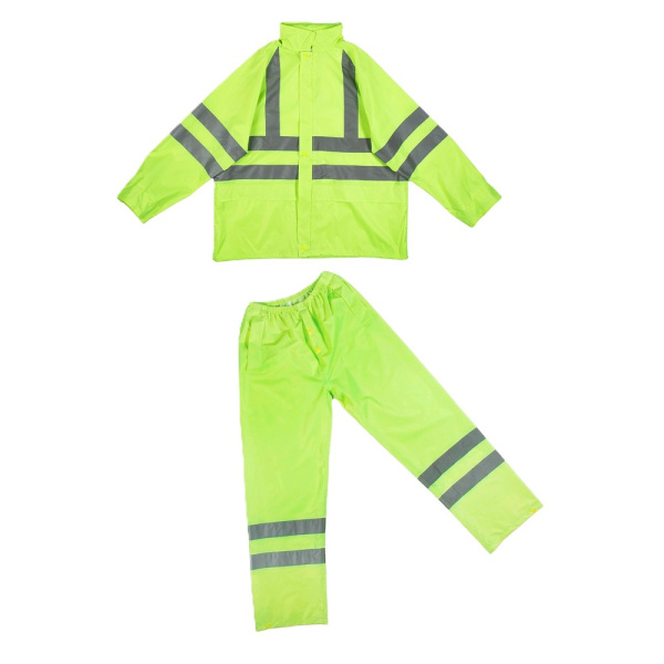 Костюм сигнальный влагозащитный 2Hands KP1HV, лимонный (2)