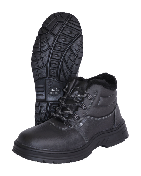 Ботинки зимние Сириус-Титан, кожа, ПКП, иск. мех, нитрил