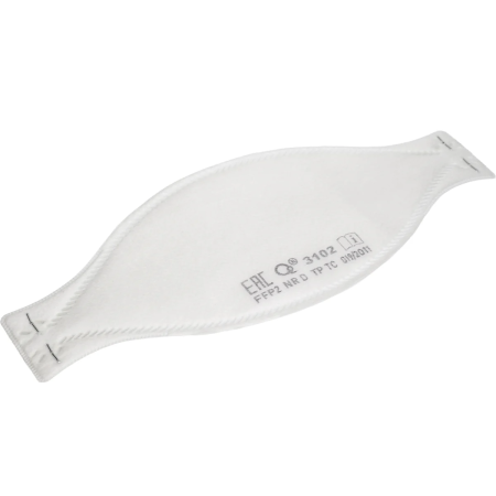 Респиратор-полумаска О2 3102 FFP2 NR D без клапана выдоха(2)