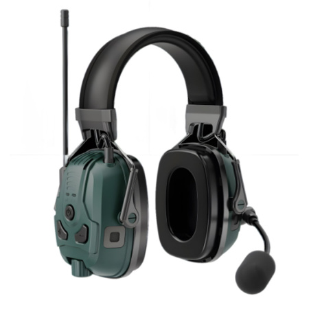 Наушники О2 Aircom 1020 cо стандартным огловьем и встроенной рацией с Bluetooth