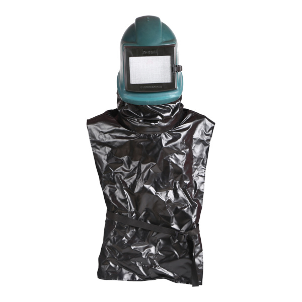 Пелерина песткоструйщика для шлема из ПВХ (бизонил) (1)