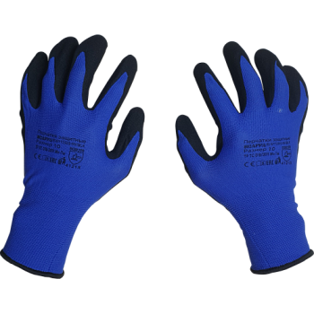 Перчатки для защиты от ОПЗ и механических воздействий SCAFFA NY1350S-NV/BLK