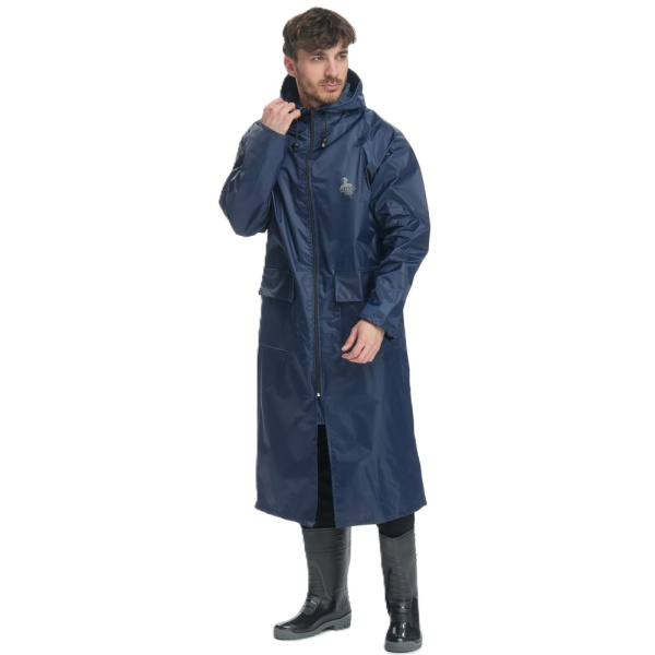 Плащ влагозащитный ТАЙФУН, темно-синий