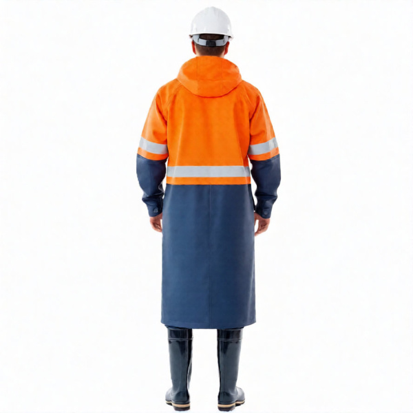 Плащ сигнальный мужской НЕВА (NEVA) NF-09, оранжевый_2