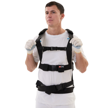 Промышленный экзоскелет ULTRA для работы в наклоне с грузом и без (1)