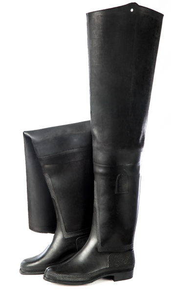 Сапоги резиновые рыбацкие