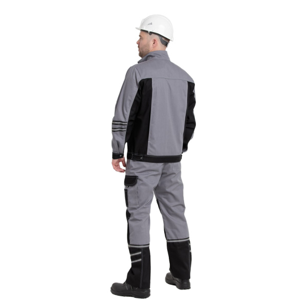 Костюм рабочий мужской NORDIC с брюками, серый (2)