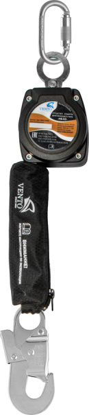 Средство защиты втягивающего типа HB-2 с стальным монтажным карабином, арт. vnt НВ02 set 0052