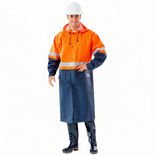 Плащ сигнальный мужской НЕВА (NEVA) NF-09, оранжевый_1