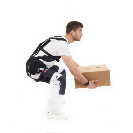 Промышленный экзоскелет СУПЕР ЛАЙТ (SUPER LITE) для работы с грузом в наклоне (4)