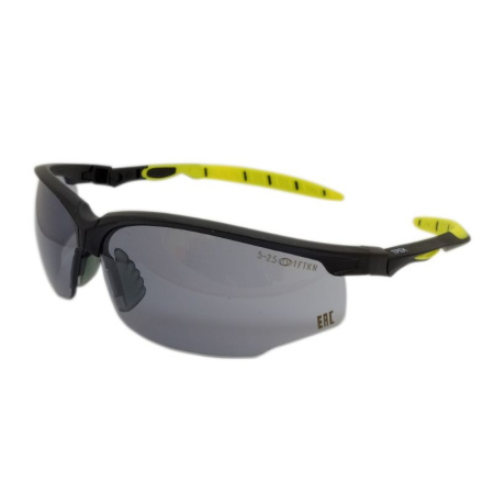 Очки защитные открытые O52 ТРЕК NordGlass (5-2,5 PC)