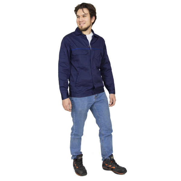 Куртка рабочая PORTWEST 2860, темно-синяя (4)